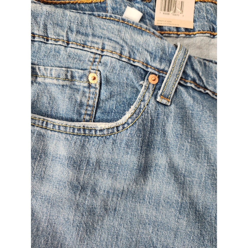 NEW LEVIS 541 Athletic Taper Jeans Stretch All Seasons Big & Tall 46x35 READ - Picture 5 of 16